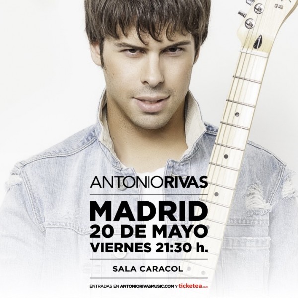 Antonio Rivas Music Sala Caracol Madrid 2016